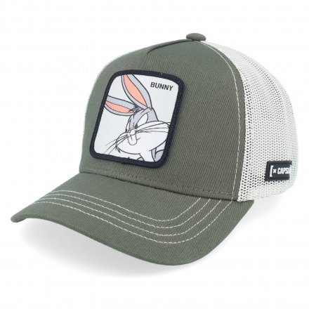 Czapka - Capslab Looney Tunes Bugs Bunny (zielony/biały)