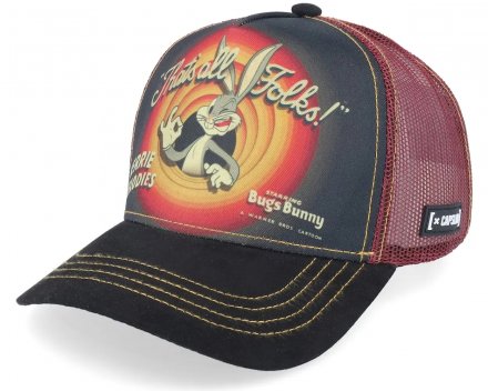 Czapka - Capslab Looney Tunes Bugs Bunny (czarny/czerwony)