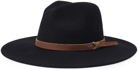 Kapelusze - Brixton Field Proper Hat (czarny)
