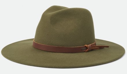 Kapelusze - Brixton Field Proper Hat (zielony)