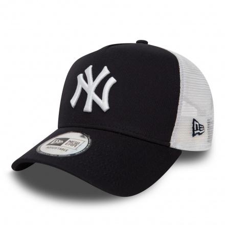 Czapka z daszkiem - New Era New York Yankees 9FORTY Trucker (granatowy/biały)