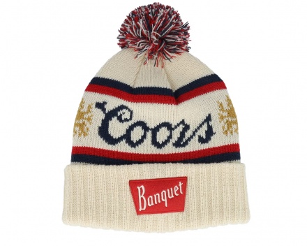 Czapka - American Needle Coors Pillow Line Knit (krem/wielo)