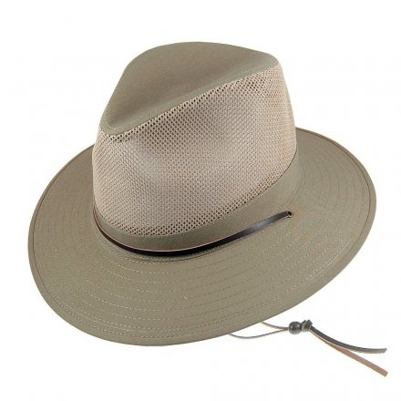 Kapelusze - Vented Aussie Hat (khaki)