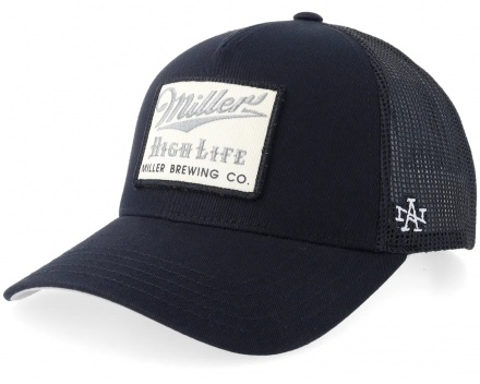 Czapka z daszkiem - American Needle Miller High Life Trucker (czarny)