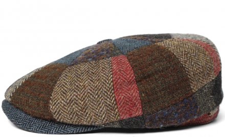 Kaszkiet - Stetson Belfast Drivers Cap Wool Rough Flat cap (multi)