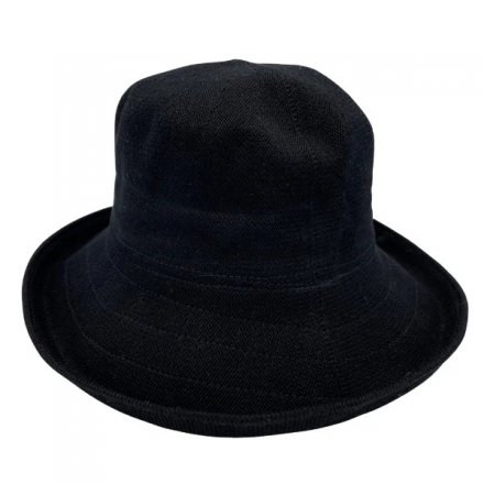 Kapelusze - Jacaru Knitted Bucket Hat (czarny)