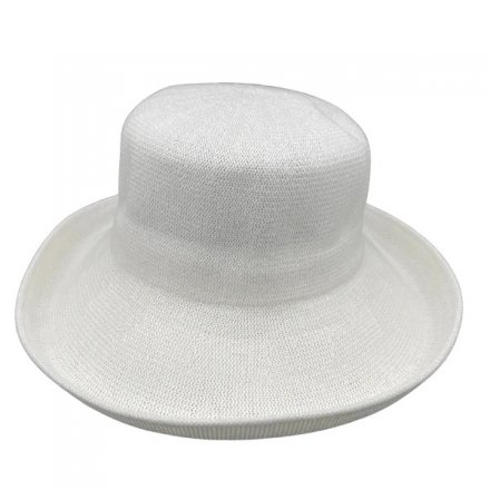 Kapelusze - Jacaru Knitted Bucket Hat (biały)