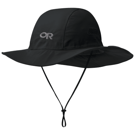 Kapelusze - Outdoor Research Seattle Rain Hat (czarny)