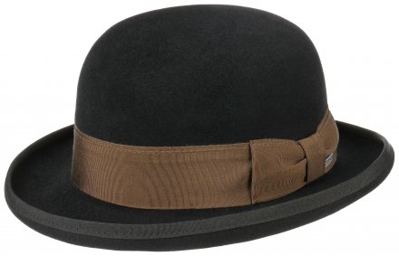 Kapelusze - Stetson Rorchester Bowler Hat (czarny)