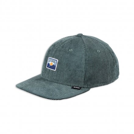 Czapka z daszkiem - Djinns Cord Mountains 6 Panel TrueFit Cap (zielony)