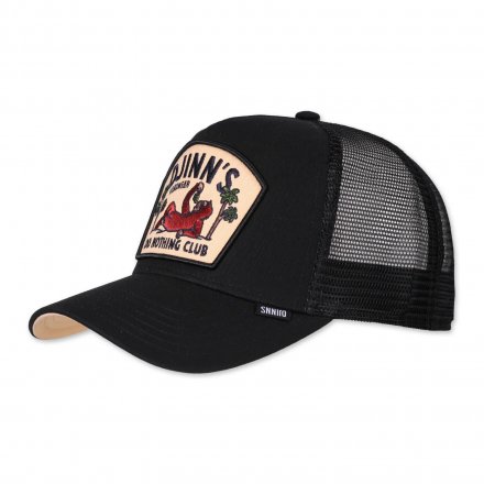 Czapka z daszkiem - Djinns HFT DNC Sloth Trucker (czarny)