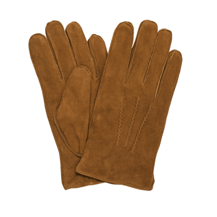 Rękawice - Amanda Christensen Suede Gloves (Cognac)