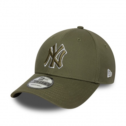 Czapka z daszkiem - New Era New York Yankees 9FORTY (khaki zielony)