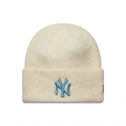 Czapka - New Era New York Yankees Beanie (krem/turkus)