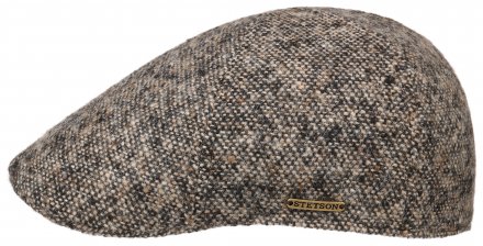 Kaszkiet - Stetson Texas Donegal Wool Tweed (beige-czarny)