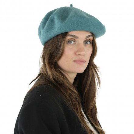 Berety - Gårda Annecy Wool Beret (turkus)