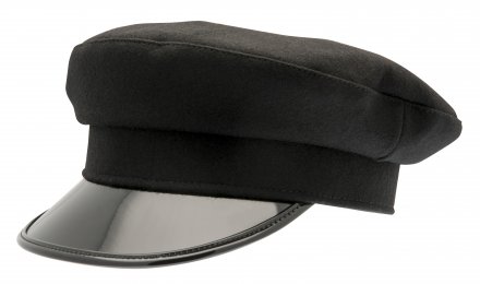 Fiddler cap - CTH Ericson Vega Wool (czarny)