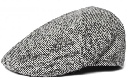Kaszkiet - Gårda Salernitana Wool Newsboy (czarny/biały)