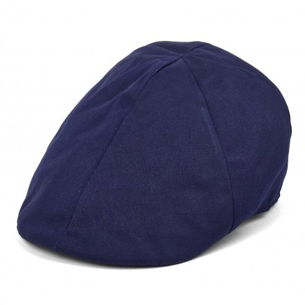 Kaszkiet - Gårda Vico Cotton Flat Cap (granatowy)