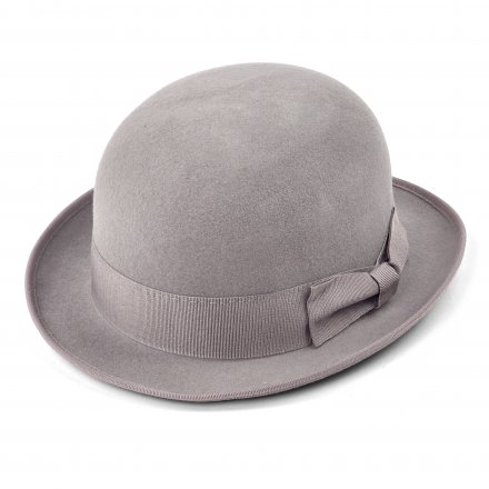 Kapelusze - Gårda Aviano Bowler Wool Hat (jasnoszary)