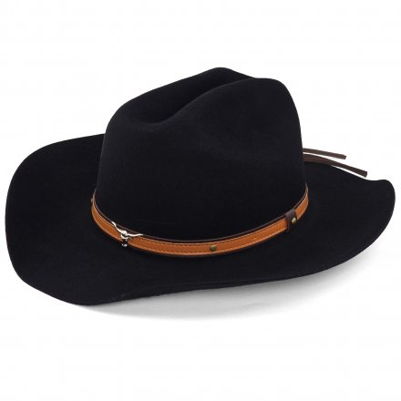 Kapelusze - Gårda Boise Cowboy (czarny)