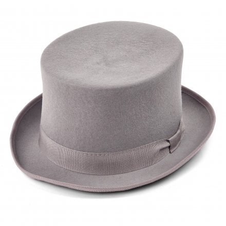 Kapelusze - Gårda Chieri Top Hat Wool (szary)