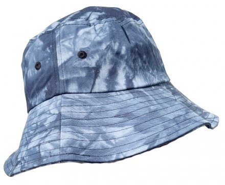 Kapelusze - Gårda Tie Dye Bucket (ciemny niebieski)