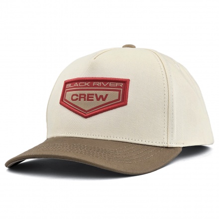Czapka z daszkiem - Black River Crew Cotton Snapback (białawy/khaki)