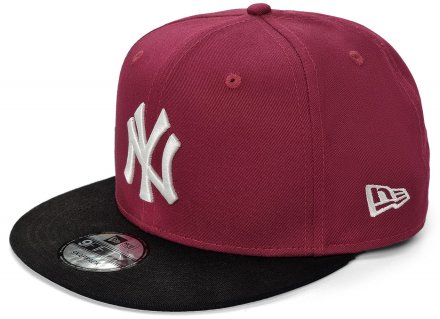 Czapka - New Era Color Block New York Yankes 9fifty (czerwony)