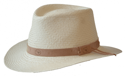 Kapelusze - Gårda Catelmola Fedora (naturalny)