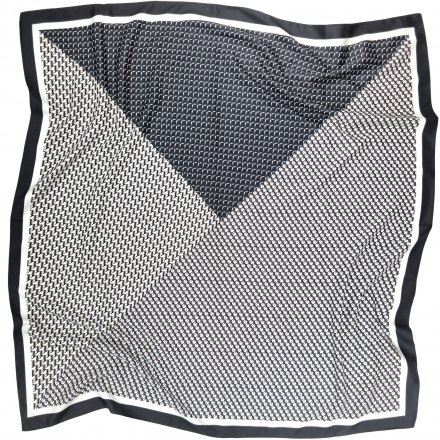 Apaszka - Gårda Narbonne Satin Scarf (czarny/biały)