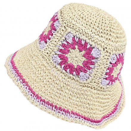 Słomiany kapelusz - Gårda Crete Bucket hat (natura/wiele)