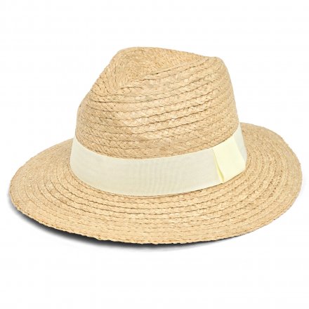 Słomiany kapelusz - Gårda Positano Fedora (naturalny/beżowy)