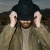 Kapelusze - Gårda Tropea Fedora Wool Hat (czarny)