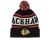 Czapka - American Needle Chicago Blackhawks Pillow Line Knit (czarny/biało/czerwony)
