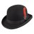Kapelusze - Jaxon English Bowler Hat (czarny)