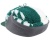 Czapka z daszkiem - John Deere Winter Cap (zielony/szary/biały)