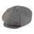 Kaszkiet - Jaxon Hats Marl Tweed Big Apple Cap (szary)