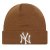 czapki dla dzieci - New Era New York Yankees Cuff Beanie (brązowy)