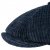 Kaszkiet - Stetson Hatteras Corduroy Jersey Newsboy Cap (niebieski)
