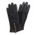 Rękawice - HK Women's Hairsheep Leather Glove with Gold Zip (Czarny)