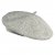 Berety - Gårda Annecy Wool Beret (jasnoszary)