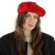 Berety - Gårda Annecy Wool Beret (czerwony)