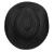 Kapelusze - Jaxon Hats Buffalo Leather Cowboy (czarny)