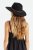 Kapelusze - Brixton Field Proper Hat Wool (czarny)