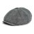 Kaszkiet - Gårda Digby Newsboy Cap (czarny/biały)