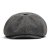 Kaszkiet - Gårda Telford Newsboy Cap (ciemnoszary)