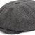 Kaszkiet - Gårda Telford Newsboy Cap (ciemnoszary)