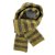 Szaliki - Gårda Grindelwald Striped Wool Mix Scarf (zielony)