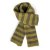 Szaliki - Gårda Grindelwald Striped Wool Mix Scarf (zielony)